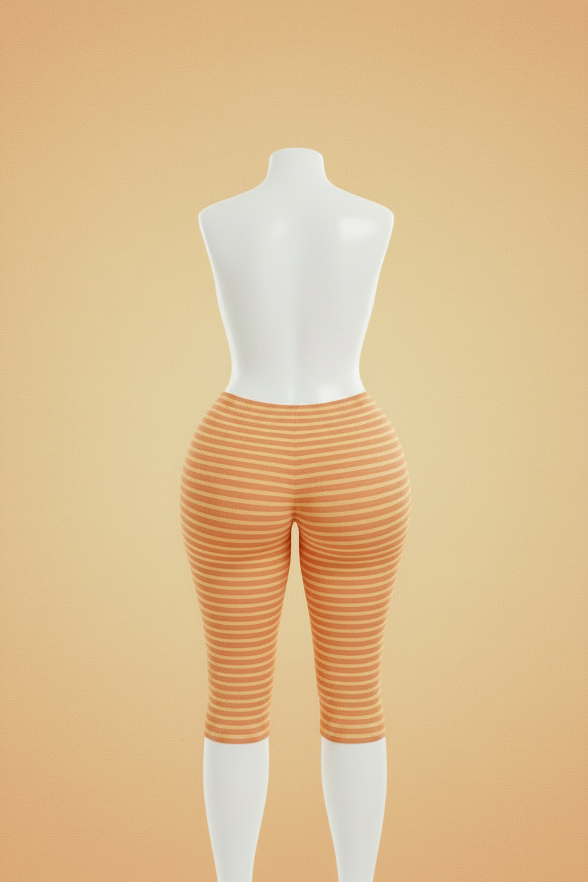 Peach Leggings Only - Back View