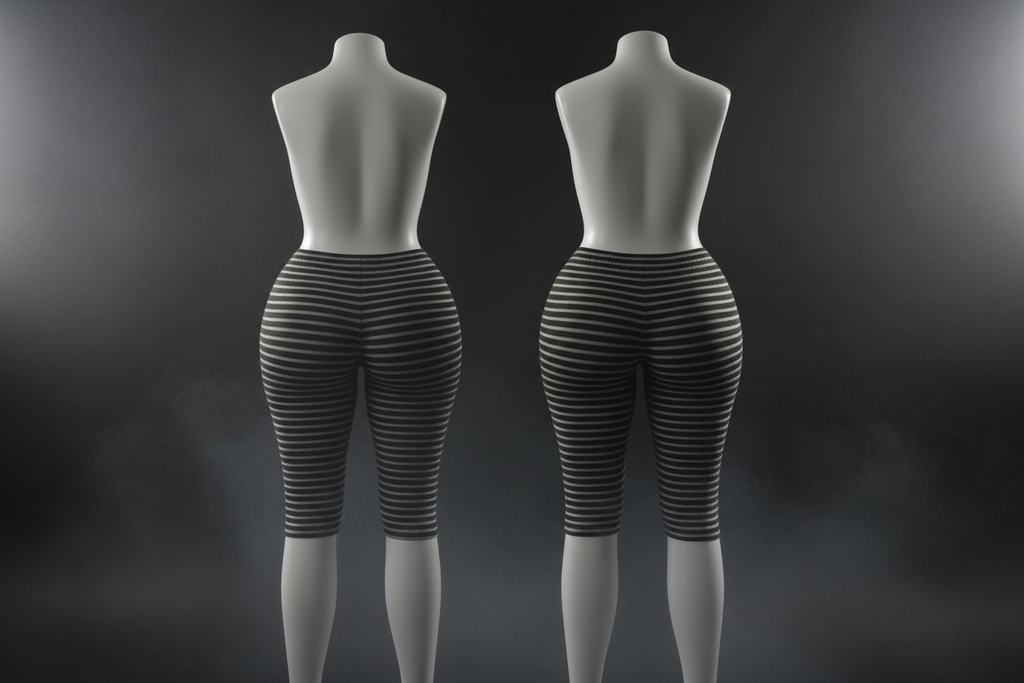Shorts Front & Back Smokey